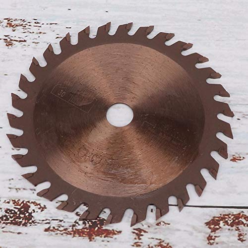 Bronze Cemented Carbide Metal & Plastic Cutting Disc - 36T Teeth for Woodworking & Power Tools | Durable & High-Performance for DIY Projects, Home Renovation & Professional Use