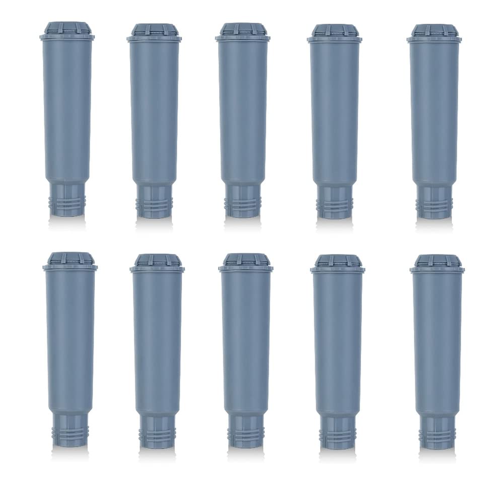 10-Pack Replacement Water Filter Cartridges for Melitta, Krups Claris F088 & Nivona Automatic Coffee Machines - Compatible with Drip & Espresso Makers - Improve Coffee Taste & Machine Performance