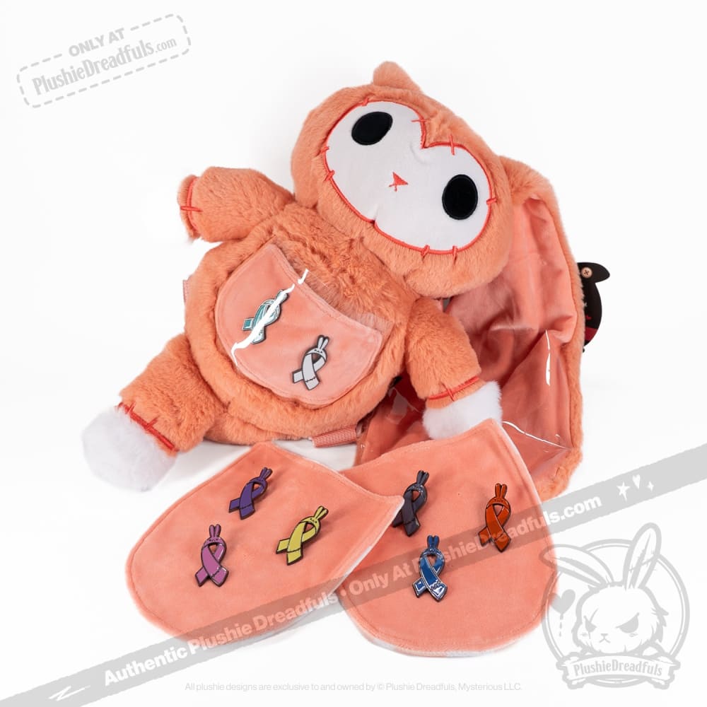 Plushie Dreadfuls Hidden Disabilities ITA Rabbit Stuffed Animal - Soft Plush Toy for Anxiety Relief, Autism Comfort & Emotional Support