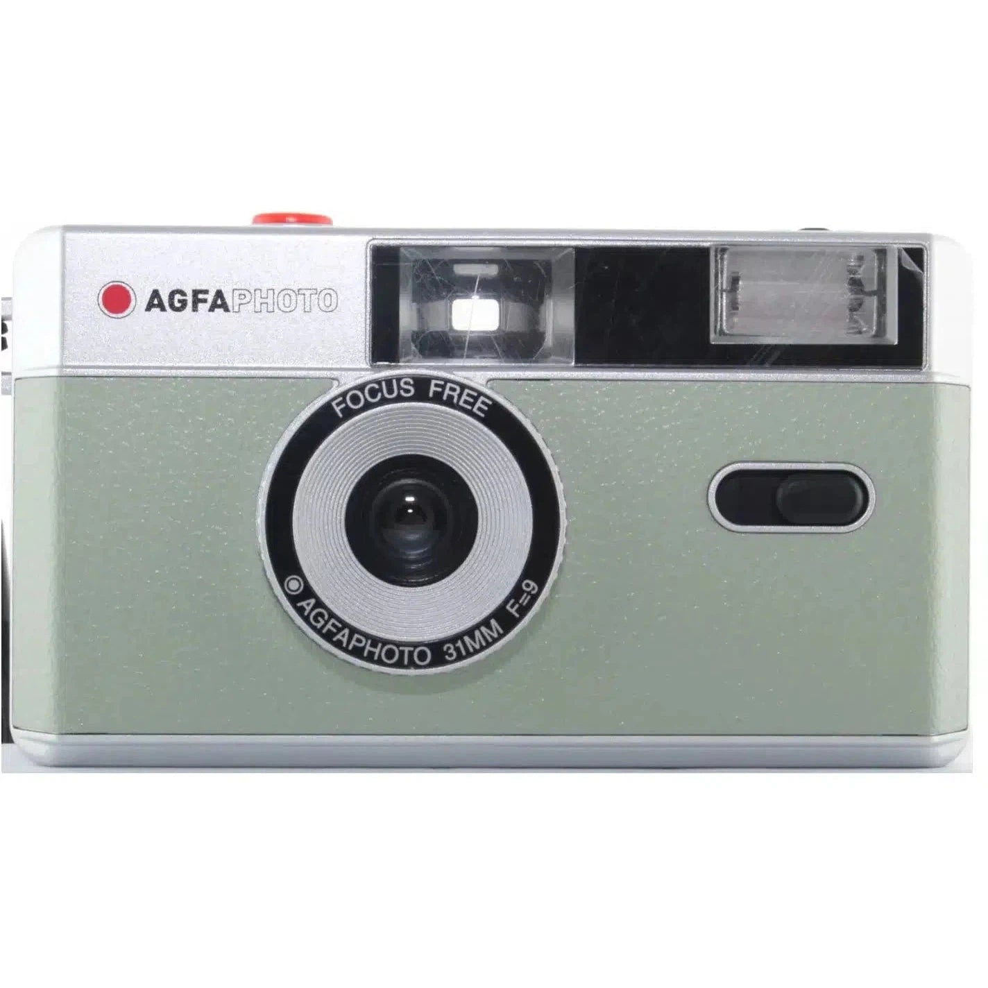 AGFAPHOTO 35mm Reusable Film Camera - Light Green | Vintage Style Point & Shoot Camera for Travel, Parties & Everyday Photography | Perfect Gift for Film Enthusiasts