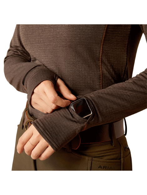 Ariat Gridwork Base Layer - Moisture-Wicking Thermal Underwear for Men & Women - Perfect for Cold Weather, Hiking, and Outdoor Activities