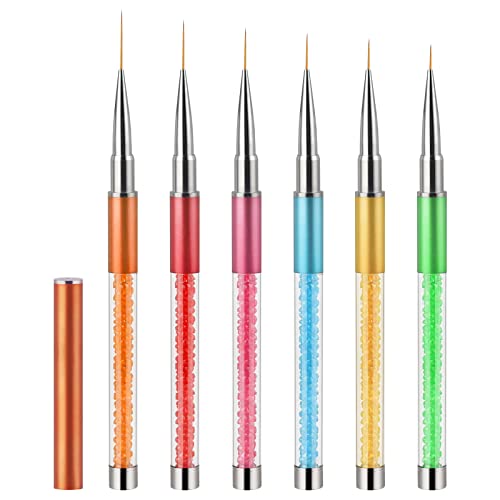 6PCS Nail Art Liner Brushes