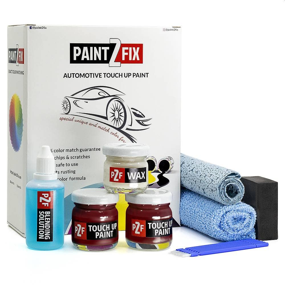 PAINT2FIX Hyundai Touch Up Paint - Medium Red IR (Imperial Red) | Scratch & Chip Repair Kit | Bronze Pack | Perfect for Car Door Dings, Bumper Scratches & Paint Restoration