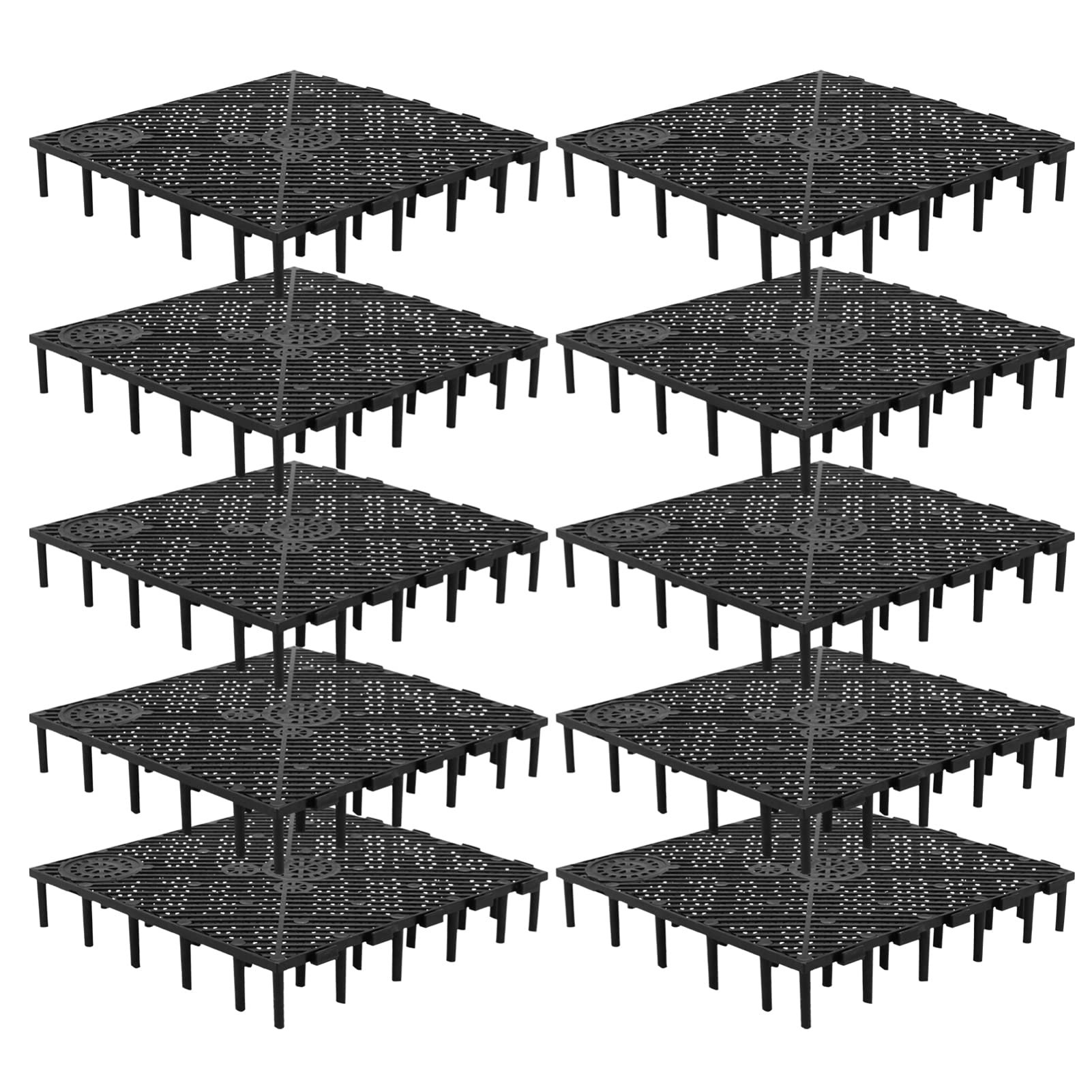 iplusmile 10 Gallon Aquarium Bottom Plate - Fish Tank Divider & Undergravel Plate (20pcs) - Perfect for Aquarium Setup, Fish Tank Separation, and Aquatic Plant Arrangement