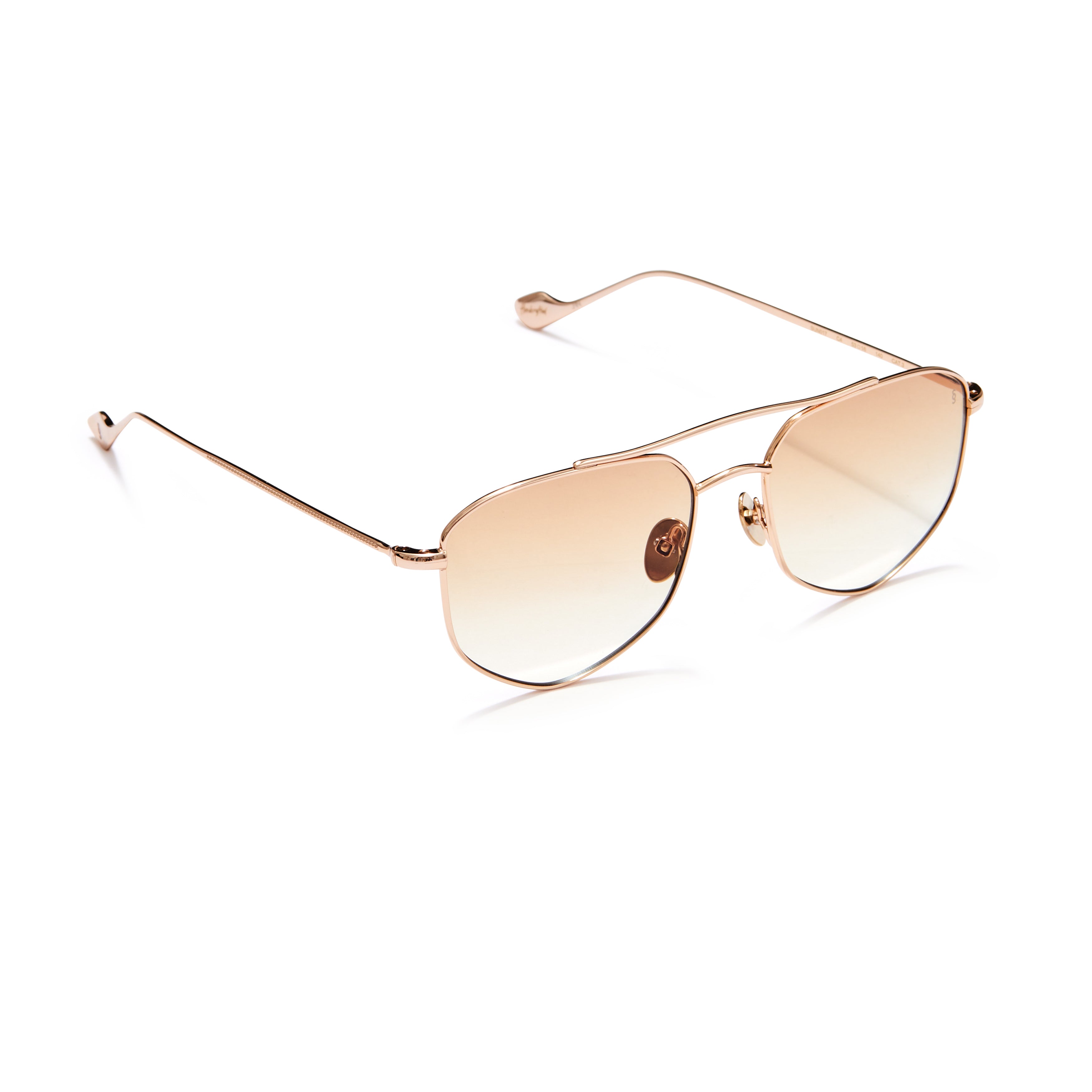 Andrea Light Brown Gradient Sunglasses - Polarized UV Protection for Women - Perfect for Driving, Beach & Outdoor Activities