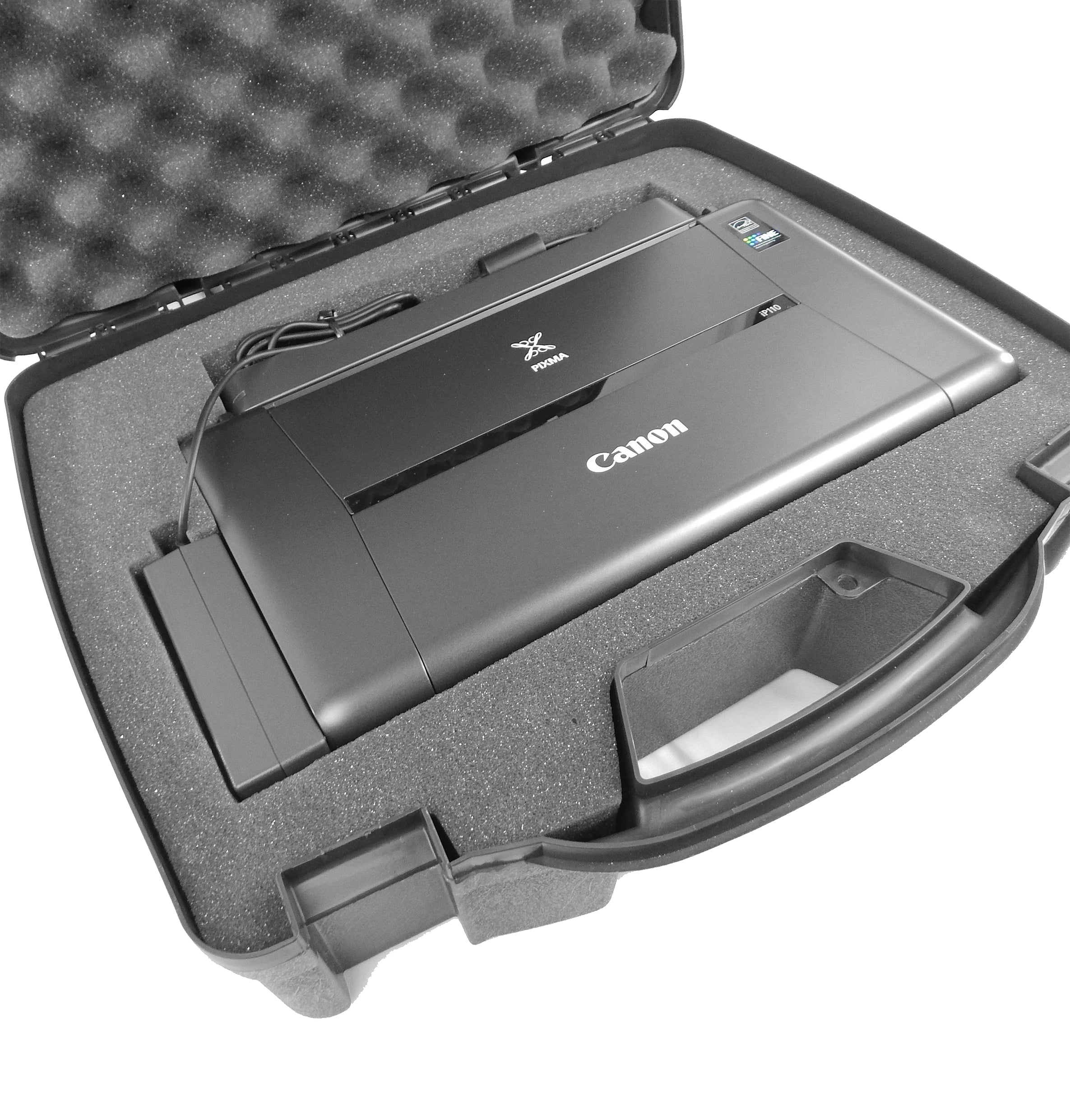 CASEMATIX Travel Case for Canon PIXMA TR160 Wireless Printer - Portable Protective Storage with Accessory Compartment | Perfect for Business Trips, Home Office & On-the-Go Printing