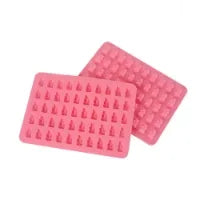 Premium Gummy Bear Silicone Mold Set of 2 - Food Grade BPA Free Candy Making Tray for DIY Gummies, Chocolates & Ice Cubes - Perfect for Home Baking, Party Treats & Kids Snacks