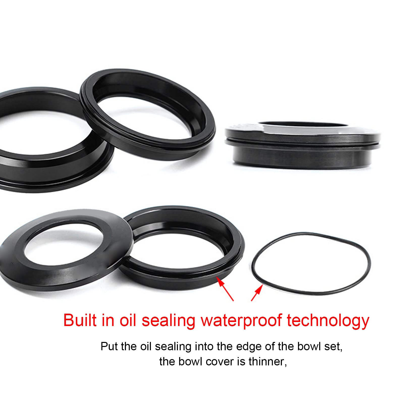 Premium Double Bearing Bike Headset - 1.25