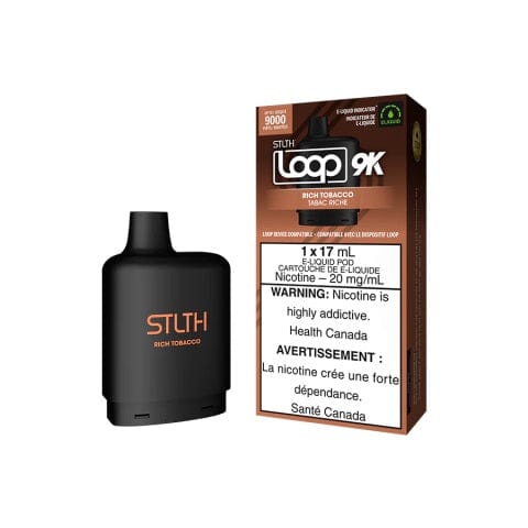 STLTH LOOP 2 9K Pod Pack - 9000 Puffs, 17mL E-Liquid, All Flavors Available | Perfect for Vaping Enthusiasts & On-The-Go Use