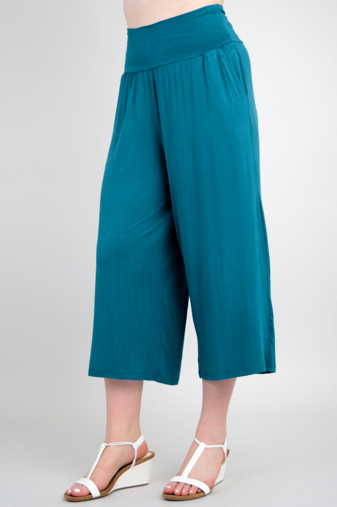 Gaylene Capri Teal Bamboo Sandals - Comfortable & Stylish Women's Shoes for Summer, Beach, and Casual Wear