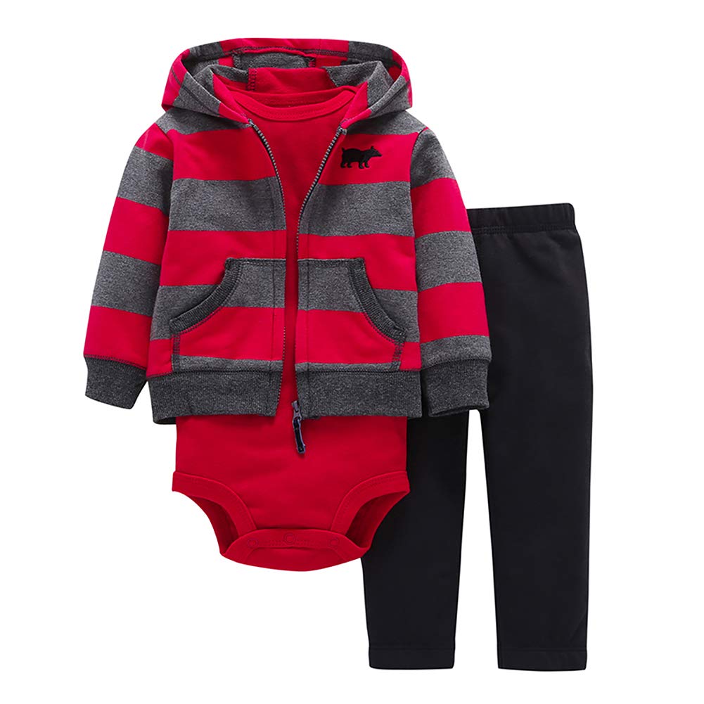 Baby Winter Clothes Set - Warm Toddler Romper & Pants Outfit for Boys & Girls | Cozy Fall & Winter Wear for Infants | Perfect for Outdoor Play & Family Gatherings