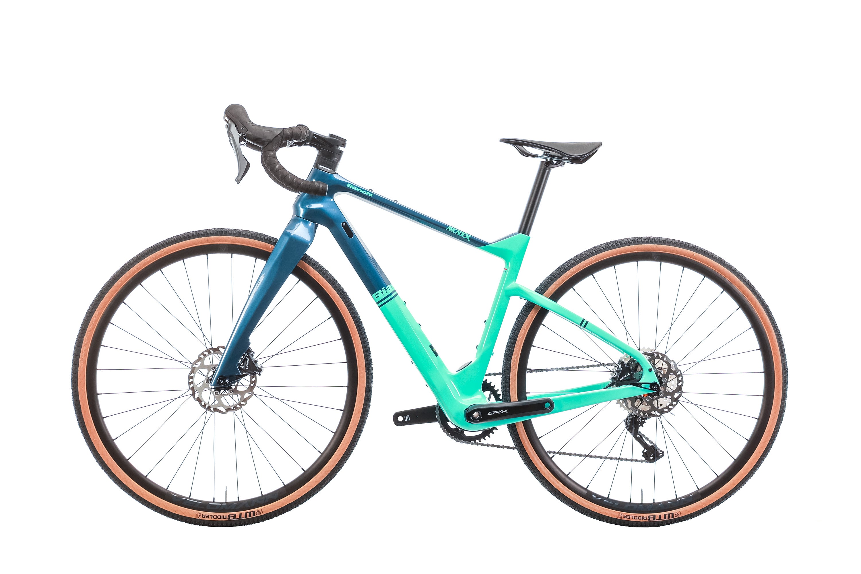 Bianchi Arcadex GRX810 Gravel Bike 2022 - X Small Frame - Lightweight Carbon Fiber Gravel Bike for Men & Women - Perfect for Adventure Riding, Commuting & Off-Road Trails