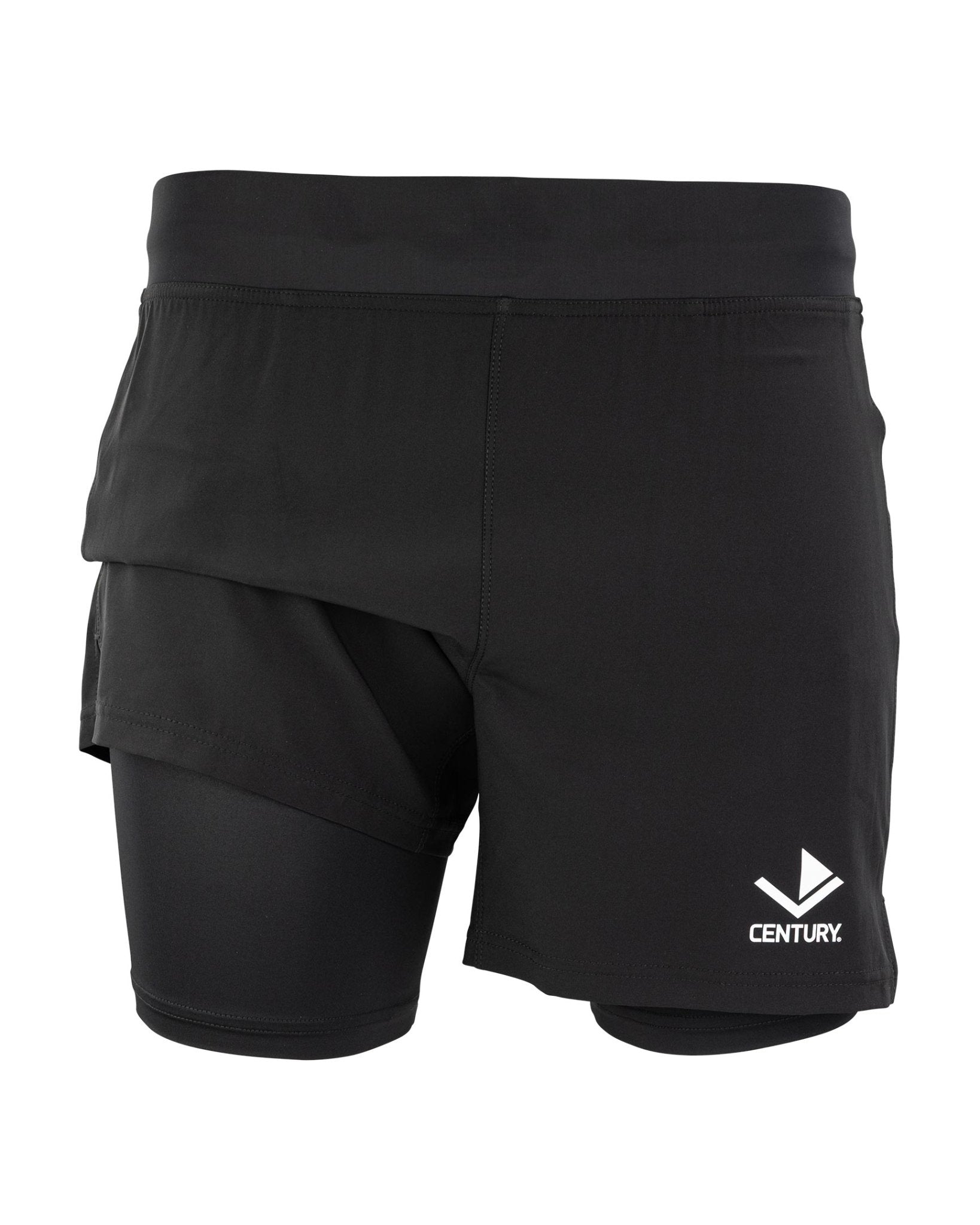 Century Men's 5-Inch Lined Training Shorts - Breathable Gym Shorts for Running, Workout & Basketball - Comfortable Athletic Shorts for Men