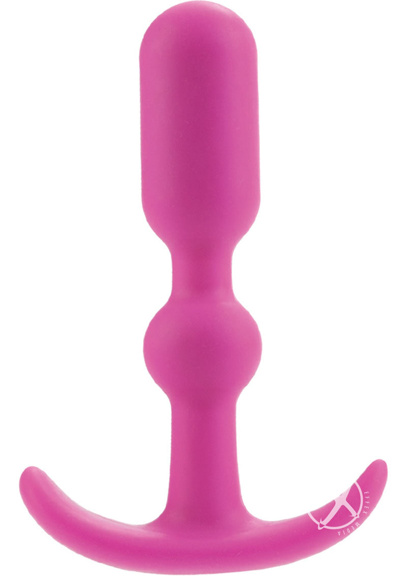 Silicone Butt Plug for Women - Booty Teaser Anal Plug in Pink - Perfect for Sensual Play, Couples Fun & Adult Toys Collection