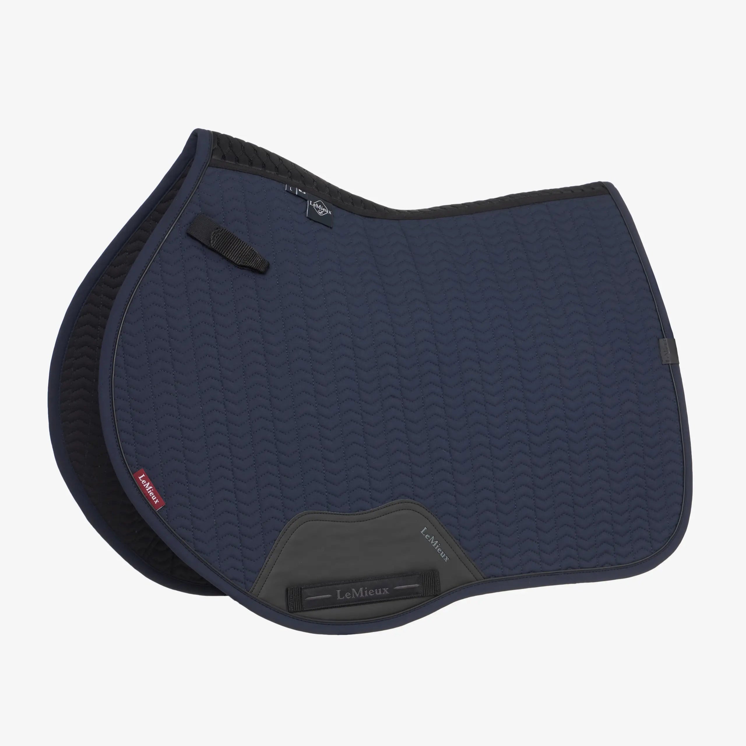 LeMieux Eurojump Square Saddle Pad - Breathable & Shock-Absorbing Equestrian Saddle Pad for Jumping & Dressage - Perfect for Training & Competitions