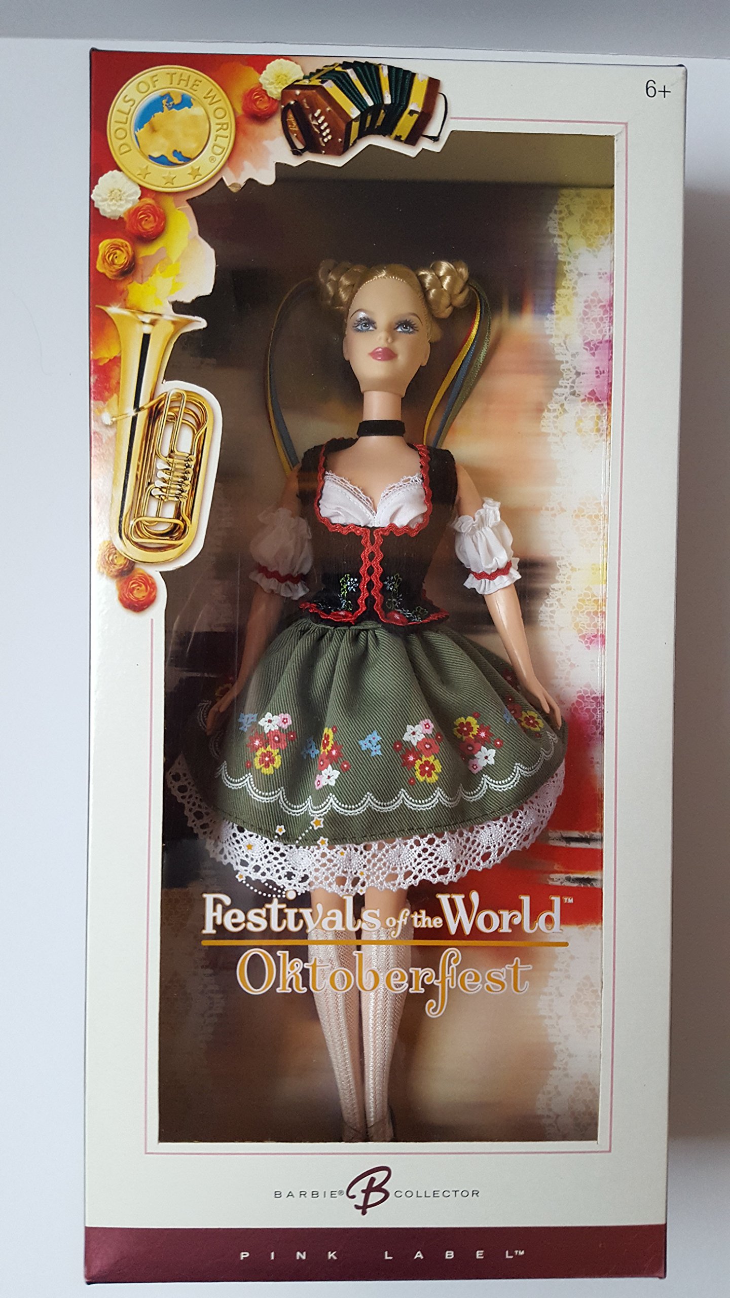 Barbie Dolls of The World: Oktoberfest Doll - Authentic German Costume Barbie for Collectors & Kids | Perfect for Holiday Gifts, Cultural Education & Playtime