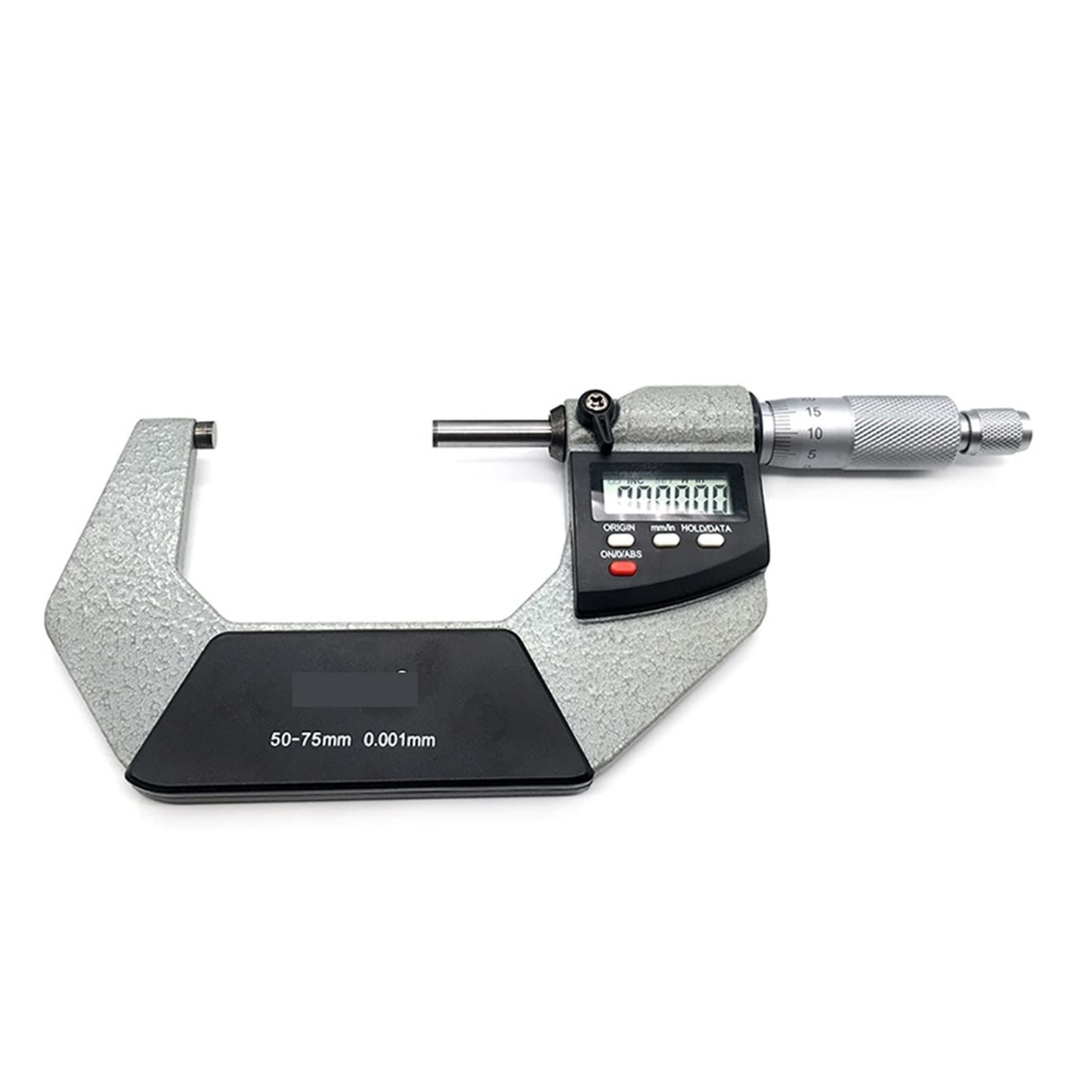 Professional Digital Micrometer 0-100mm with 0.001mm Accuracy - Electronic Outside Micrometer Gauge for Precision Metalworking, Machining & Engineering Measurements (Ideal for Automotive, Aerospace & Quality Control)