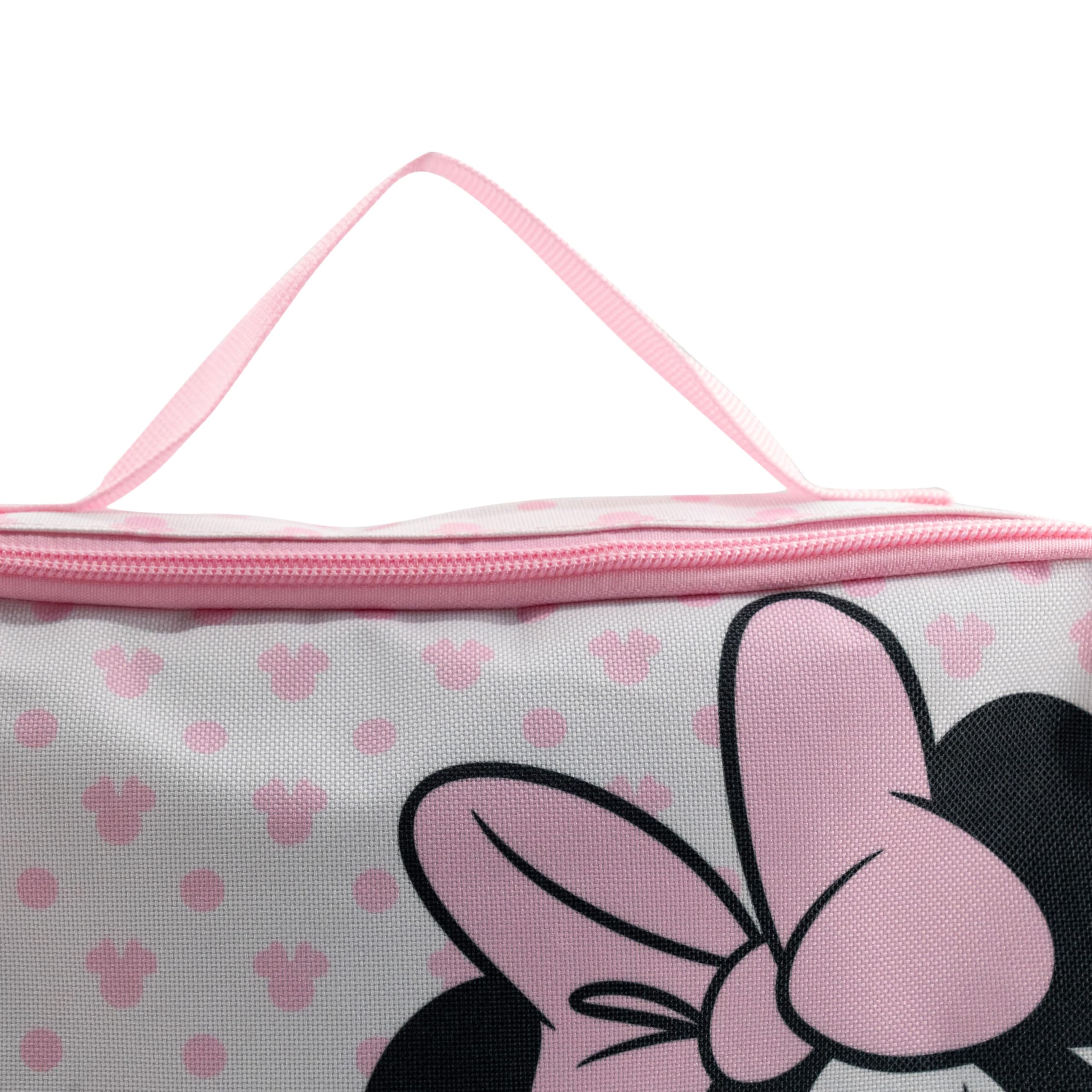 Minnie Mouse Travel Packing Cubes Set - 4-Piece Luggage Organizer for Kids & Adults | Disney Minnie Mouse Travel Accessories for Suitcase & Carry-On | Perfect for Family Vacations, Weekend Trips & Business Travel