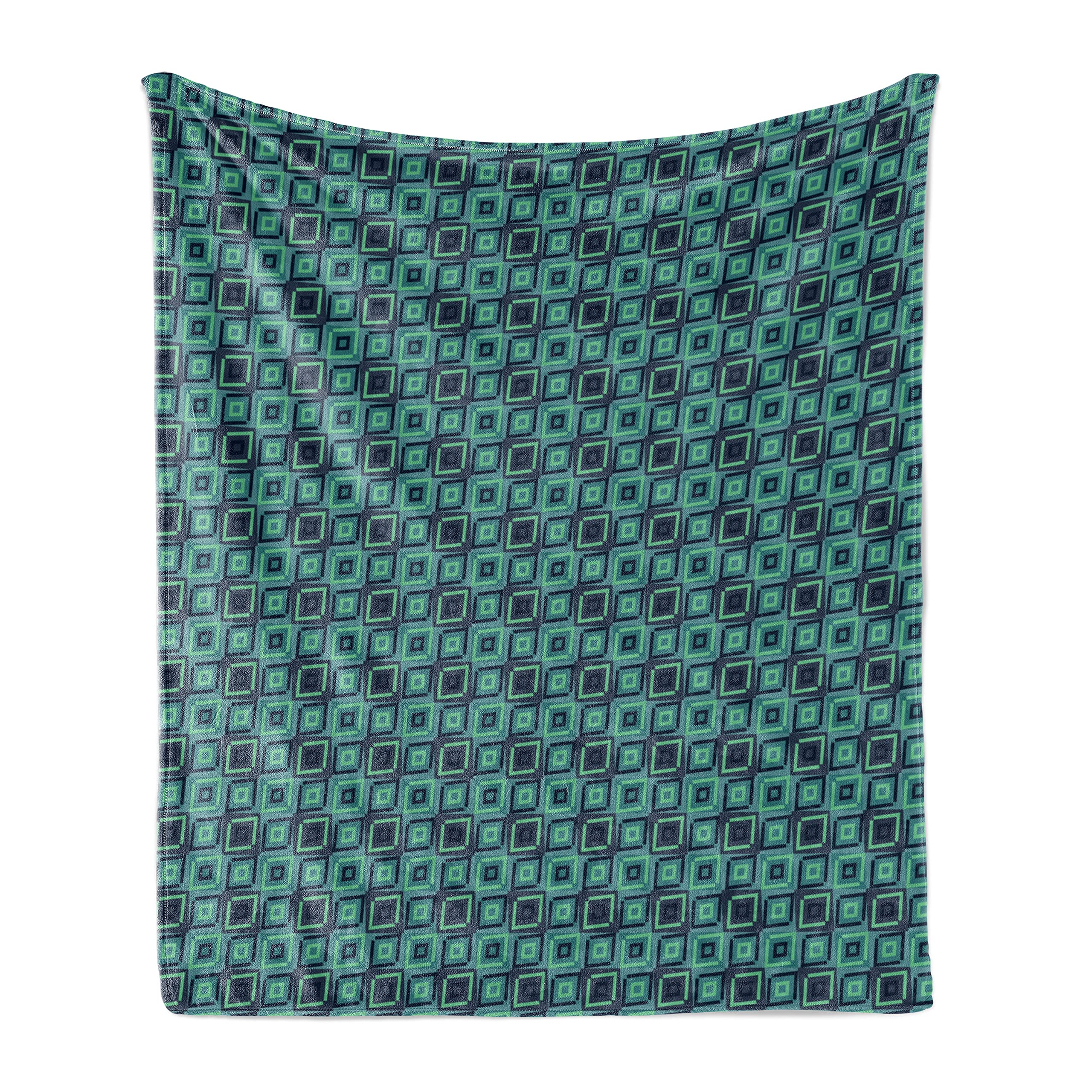 Ambesonne Abstract Flannel Fleece Throw Blanket 50