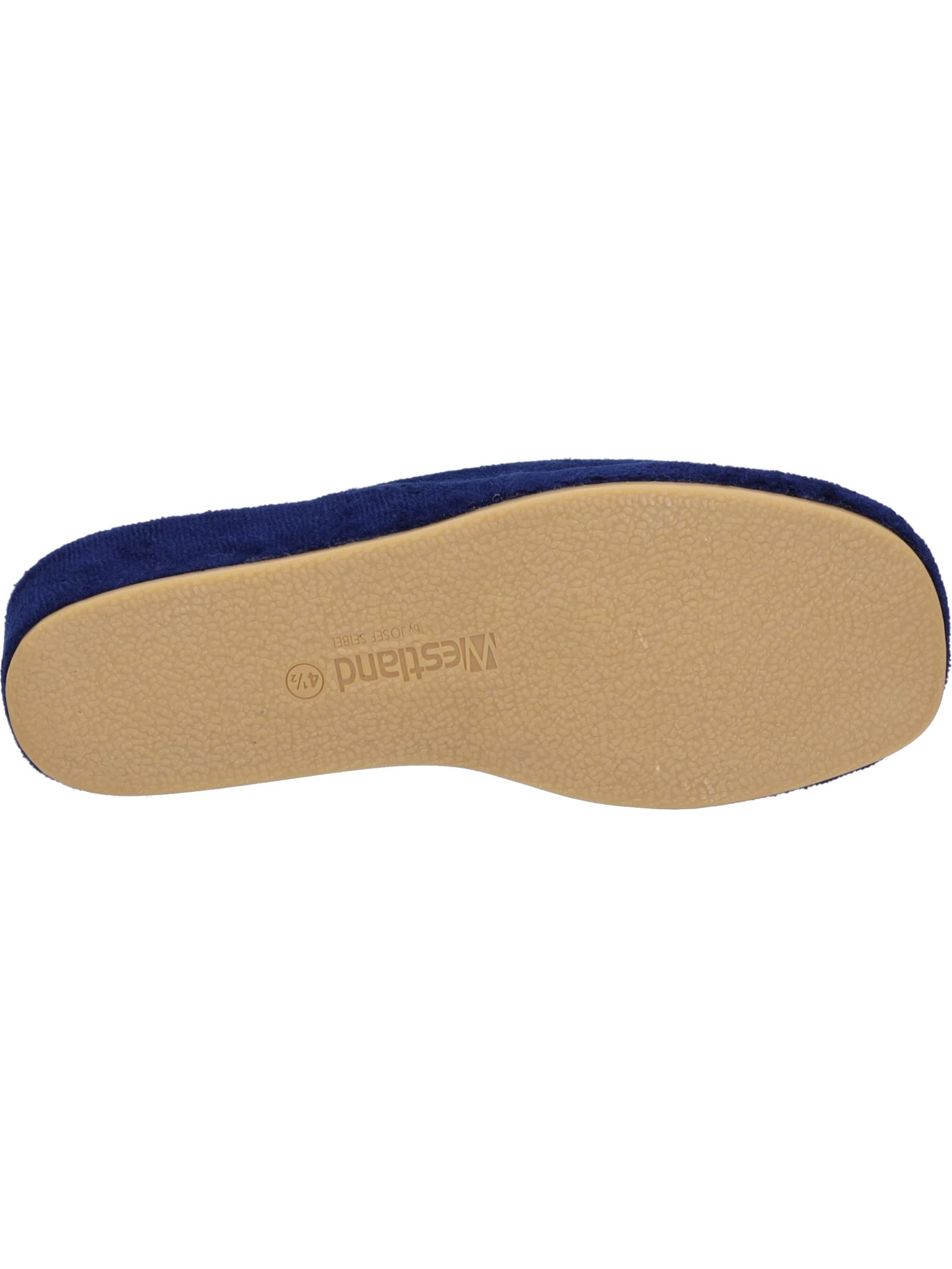 Romika Men's Slippers - Blue Blau Marine 503 - Comfortable Indoor House Shoes - Size US 5 - Perfect for Relaxing at Home, Lounging & Cozy Comfort