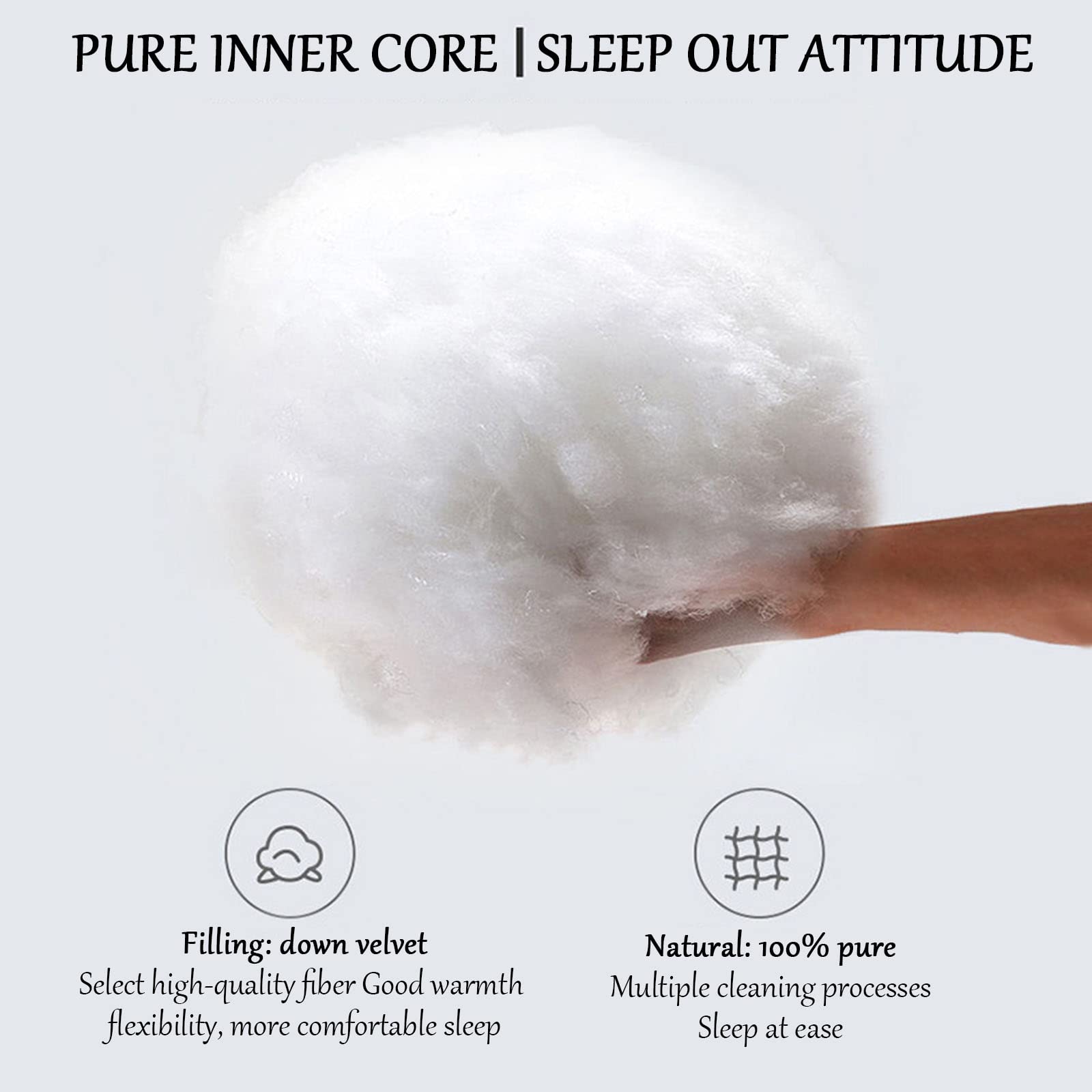 All-Season Quilted Cotton Duvet Insert - Twin Size Winter Comforter (200x230cm, 5kg) | Soft & Warm Thickened Lamb Cashmere Blanket for Bedroom | Perfect for Cold Weather, Guest Rooms & Cozy Nights