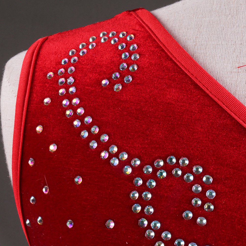 Elegant Women's Ballroom Dance Competition Dress - Modern Sleeveless Performance Gown for Latin, Waltz & Tango - Perfect for Dance Shows, Competitions & Special Events