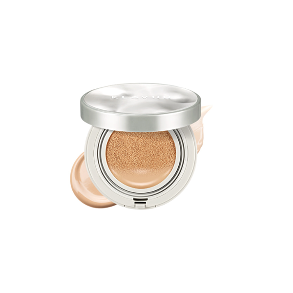 Klavuu Urban Pearlsation High Coverage Tension Cushion EX SPF50+ PA++++ - Long Lasting Matte Finish Cushion Foundation for Flawless Skin | Perfect for Daily Wear, Special Occasions & On-The-Go Touch Ups