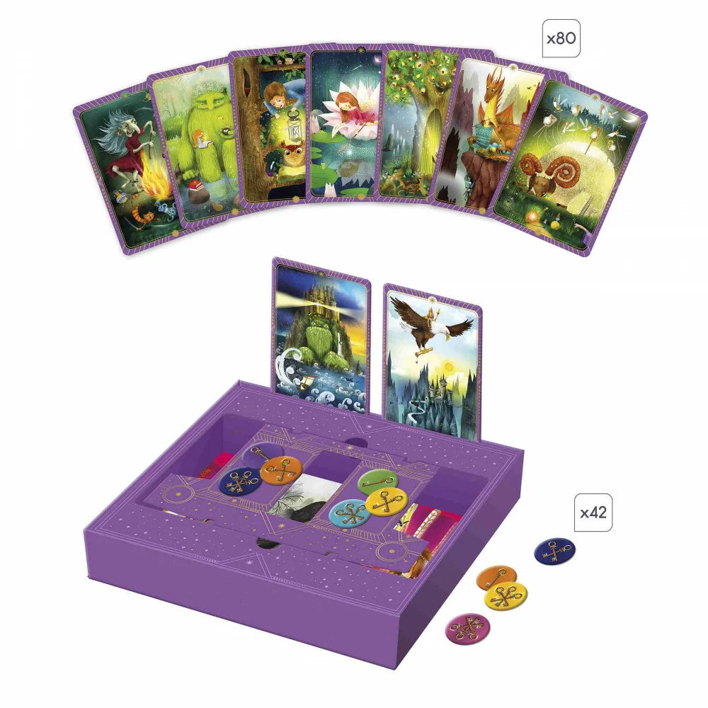 Enchanted Stories Game - Magical Adventure Board Game for Kids & Families | Fun Storytelling & Strategy Game for Game Nights, Parties & Family Bonding
