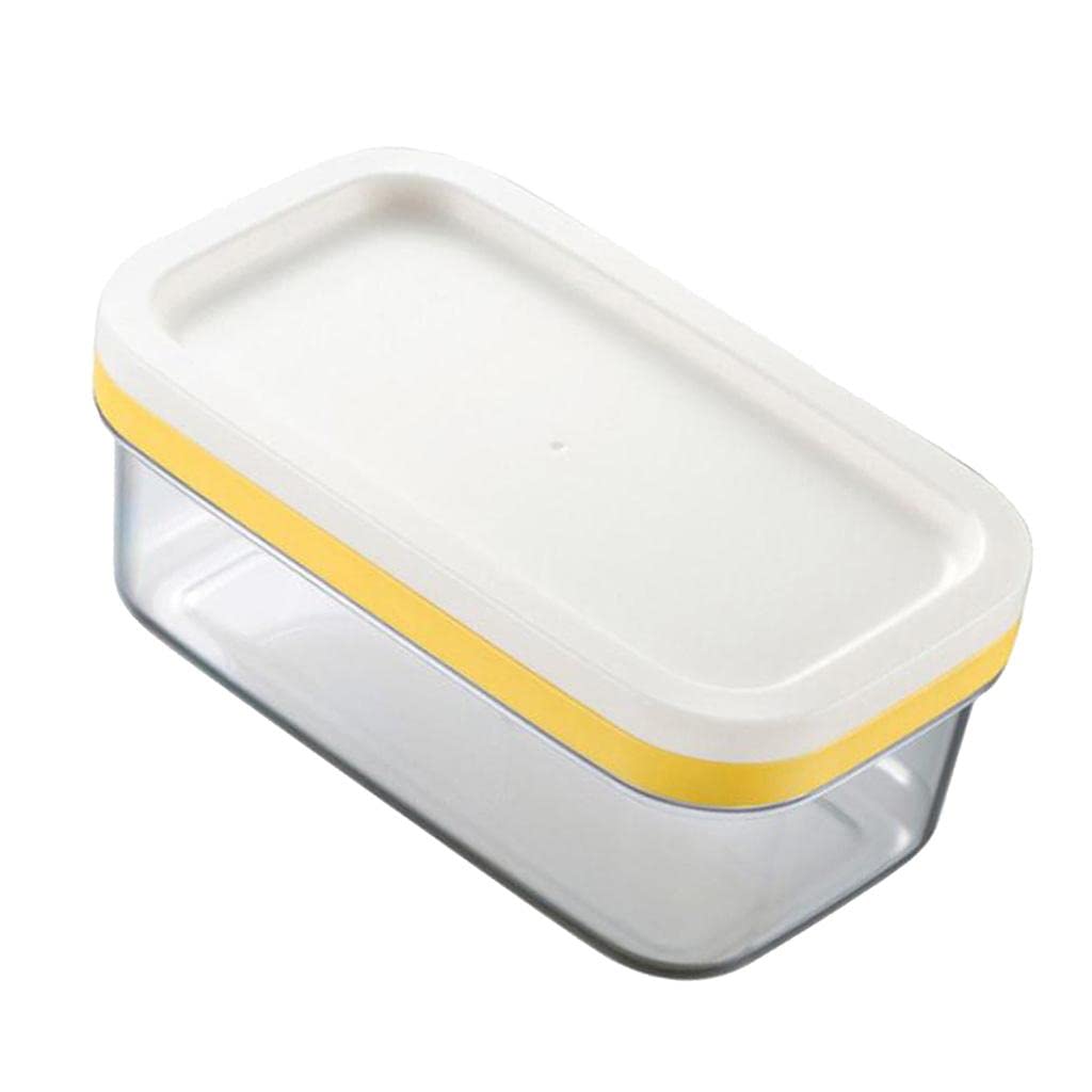 Fityle 2-in-1 Butter Dish with Lid - Butter Slicer & Cheese Container - Airtight Food Storage for Butter, Cheese, Candy - Perfect for Kitchen, Dining, Picnics & Gifts