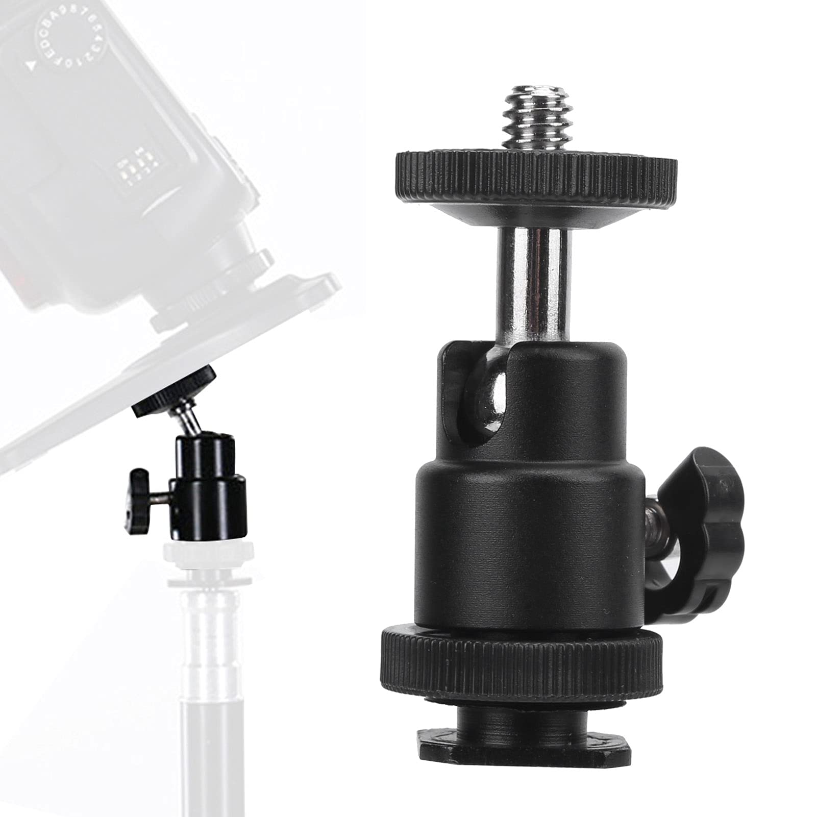 Goshyda Mini Ball Head for Camera Tripod - 1/4