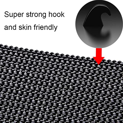 10-Pack 1in x 4in Hook and Loop Tape - Heavy Duty Self-Adhesive Fastener with Strong Hold for Mounting, Carpet, DIY Projects - Perfect for Home Organization, Crafting, and Securing Items