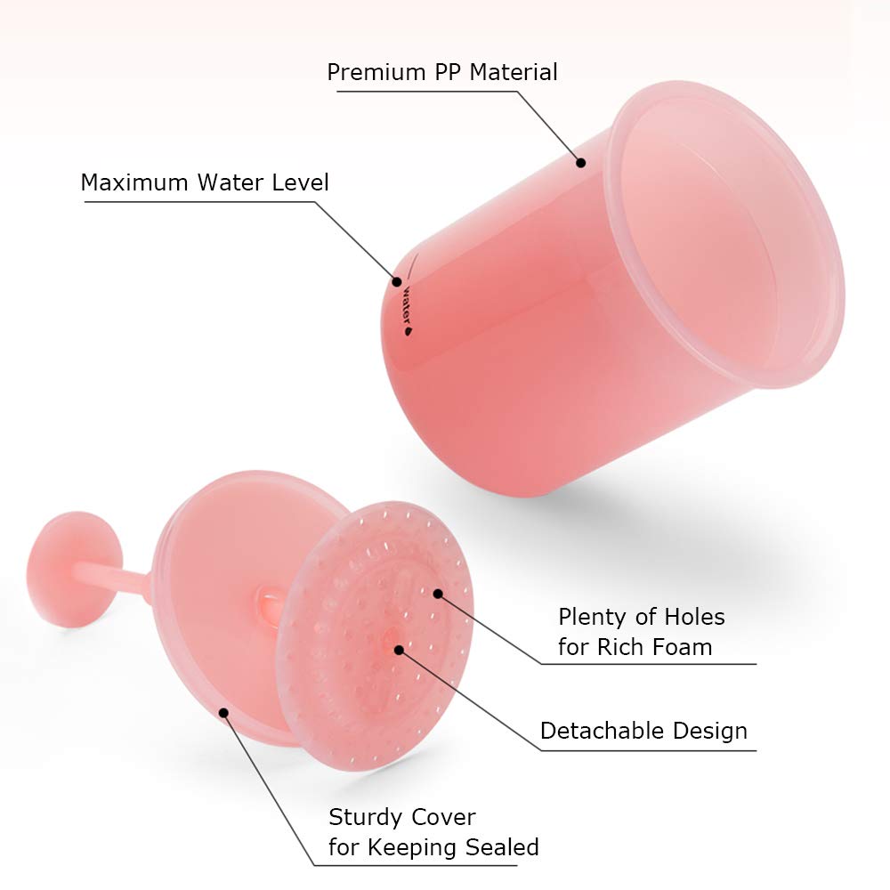 Portable Foam Maker & Bubble Maker for Facial Cleansing | Skin Care Tool | Perfect for Travel, Spa & Daily Skincare Routine