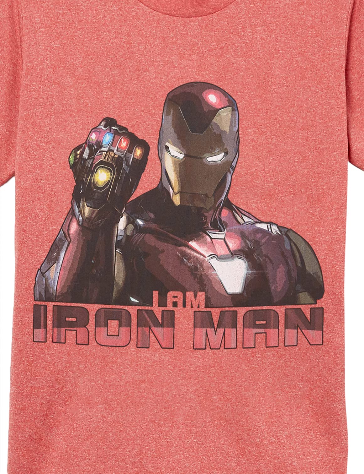 Marvel Kids' Iron Man Graphic T-Shirt - Superhero Costume & Casual Wear for Boys & Girls | Perfect for Halloween, Cosplay & Everyday Play