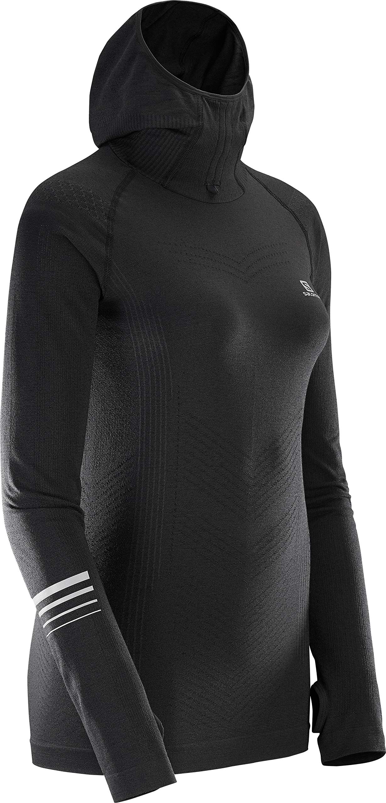 Salomon Lightning Pro Women's Long Sleeve Hoodie - Lightweight Running & Hiking Jacket for Outdoor Activities