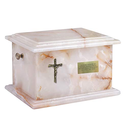 Cross + Memorial Plaque