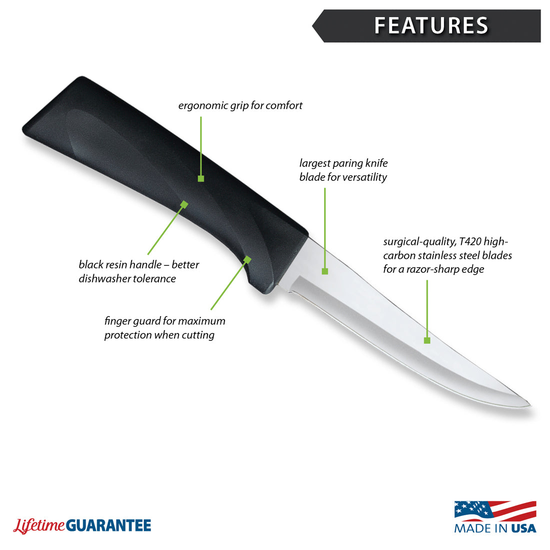 Anthem Super Parer - Premium Quality Kitchen Peeler for Effortless Vegetable & Fruit Peeling | Ideal for Home Cooking, Meal Prep & Professional Chefs