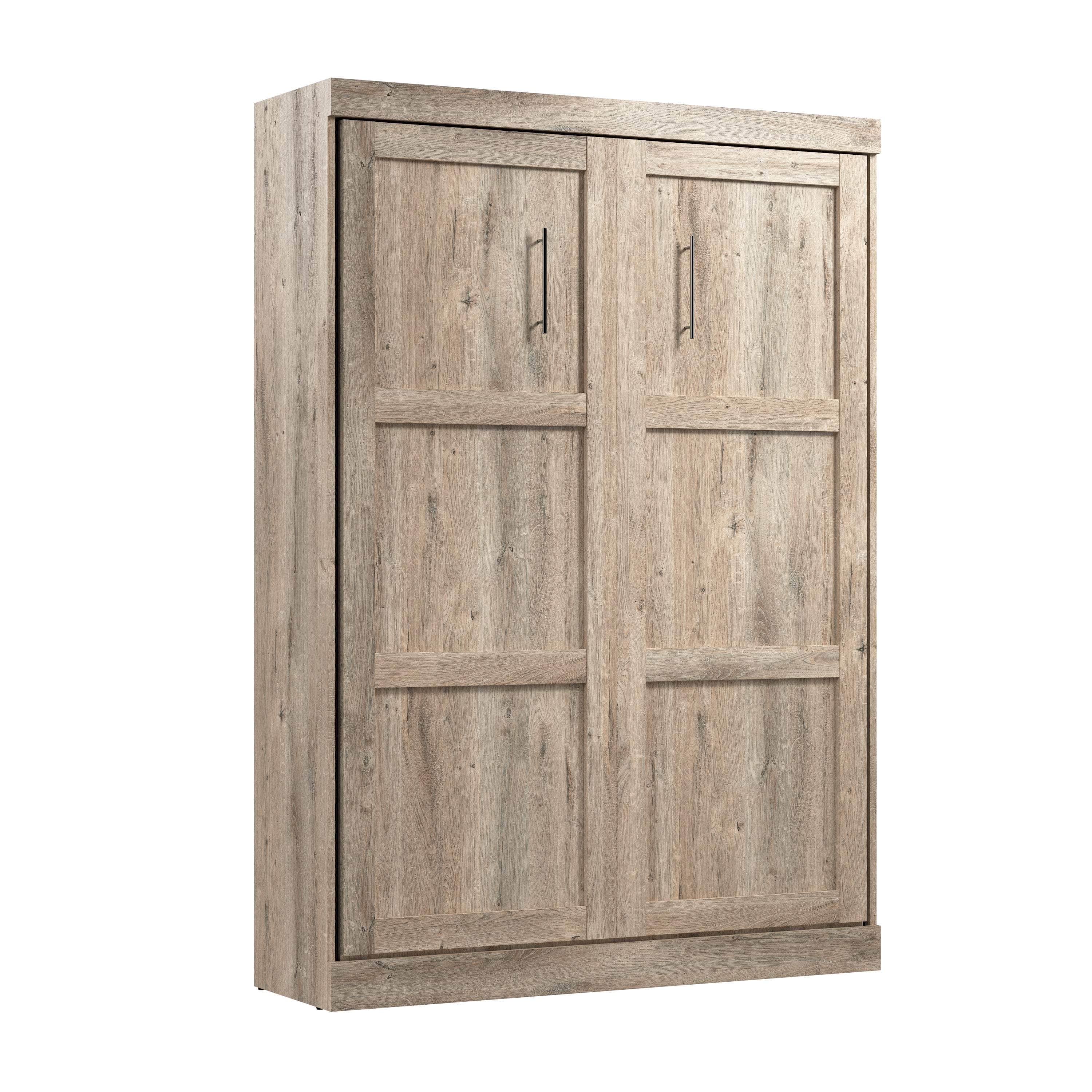 Pur Full Size Murphy Wall Bed with 7 Color Options - Space-Saving Wall Bed for Small Apartments, Guest Rooms & Home Offices