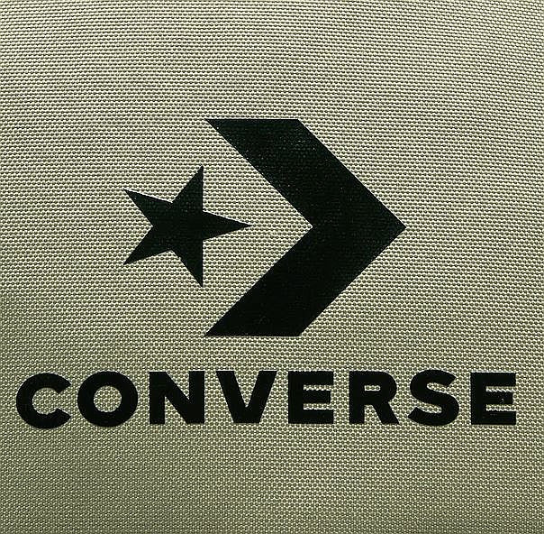 Converse Speed Logo Khaki Backpack - Stylish & Durable School & Travel Backpack for Men & Women | Perfect for College, Commuting & Outdoor Adventures