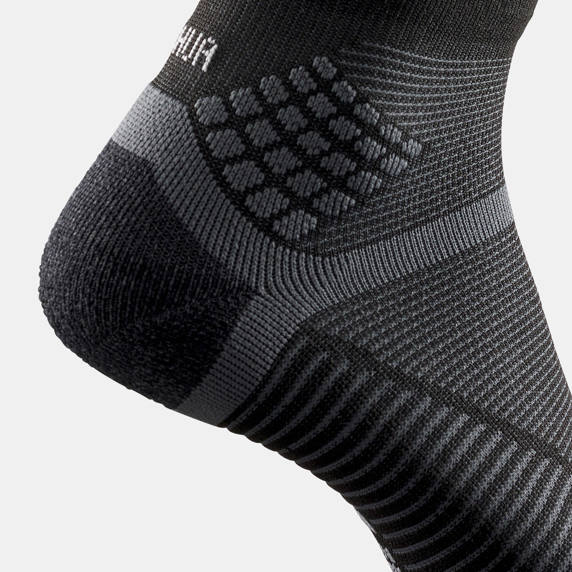 Quechua Hike 500 Mid Hiking Socks - 2 Pairs of Breathable Moisture-Wicking Trekking Socks for Men & Women - Perfect for Hiking, Camping and Outdoor Adventures