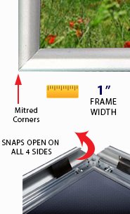 24x36 Snap Frame Poster Sign Frames - 1