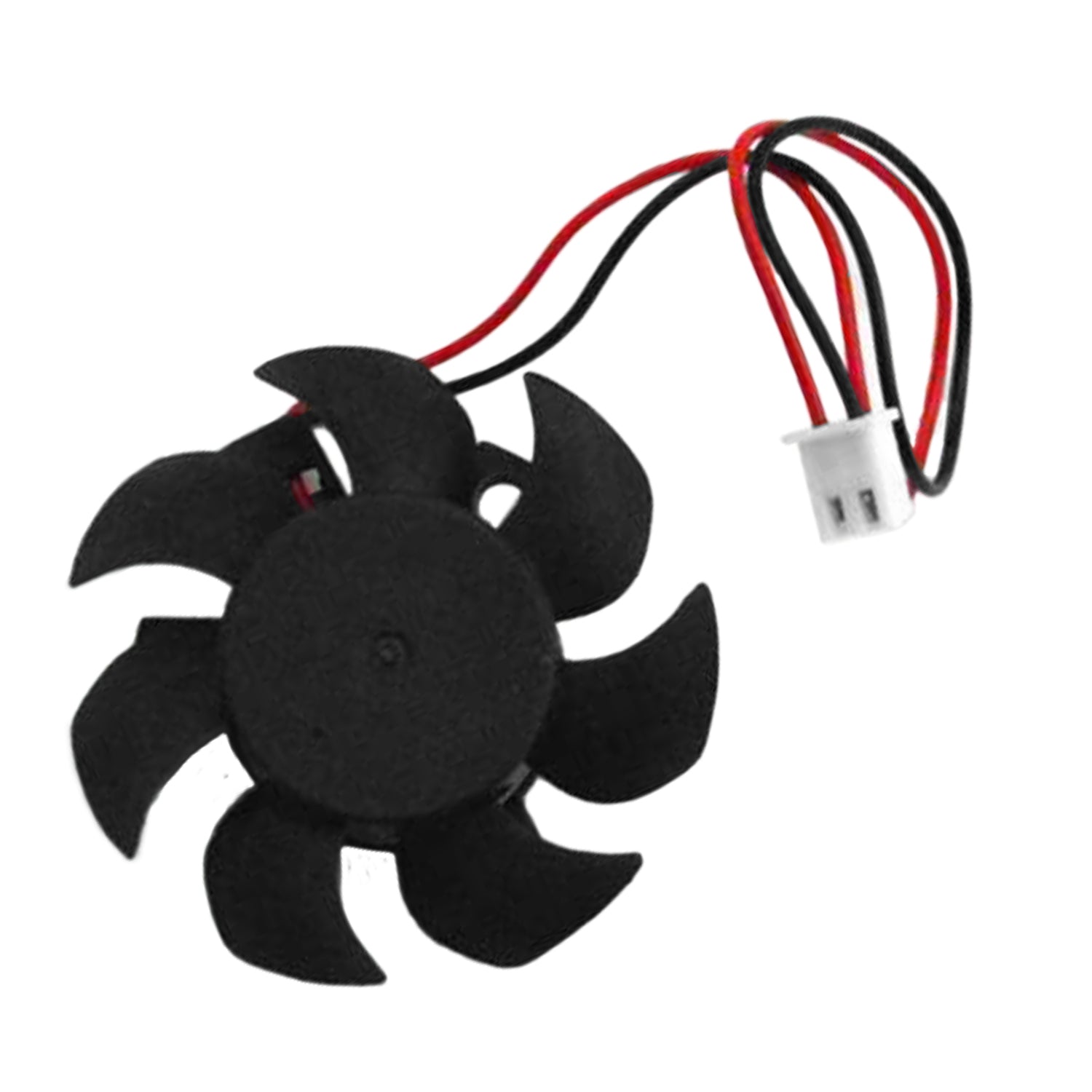 Evercool 50x50x10mm VGA Cooling Fan - High Performance Video Card Fan with Round Frame (Model VC EC5010M12S B) - Perfect for PC Gaming Rigs and Computer Upgrades