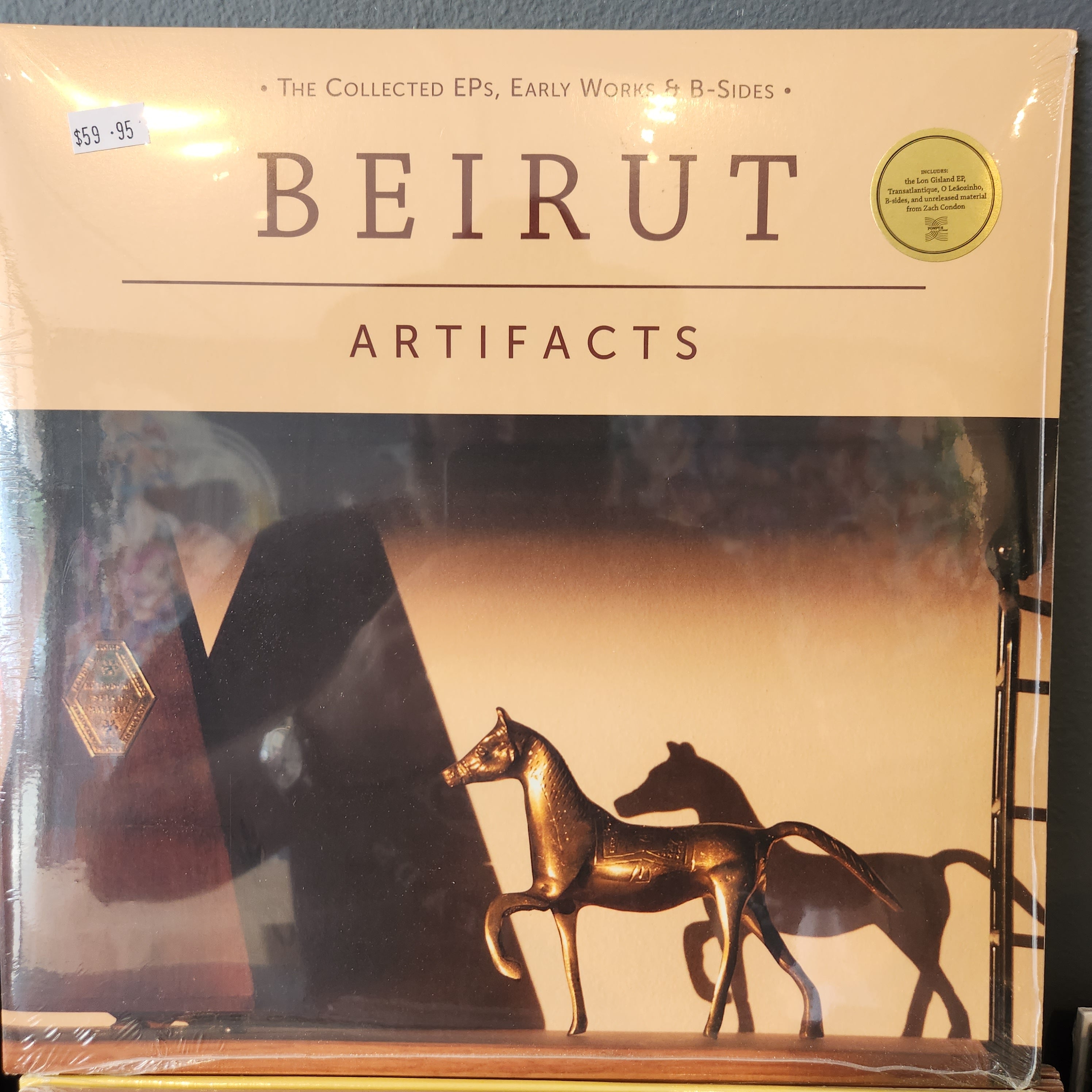 Beirut Artifacts Vinyl LP - Limited Edition Indie Rock Record for Music Collectors & Audiophiles | Perfect for Home Listening & Vinyl Collections