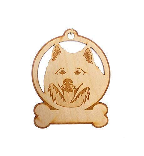 Custom Samoyed Memorial Ornaments - Personalized Dog Memorial Gifts for Pet Loss Remembrance - Perfect for Christmas Tree Decor, Pet Memorial Display & Sympathy Gifts for Dog Lovers
