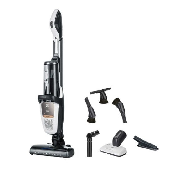 Electrolux PF91 6BWF PURE F9 BedPro Vacuum Cleaner - Powerful Cordless Stick Vacuum for Pet Hair, Hard Floors & Carpets - Perfect for Home, Office & Car Cleaning