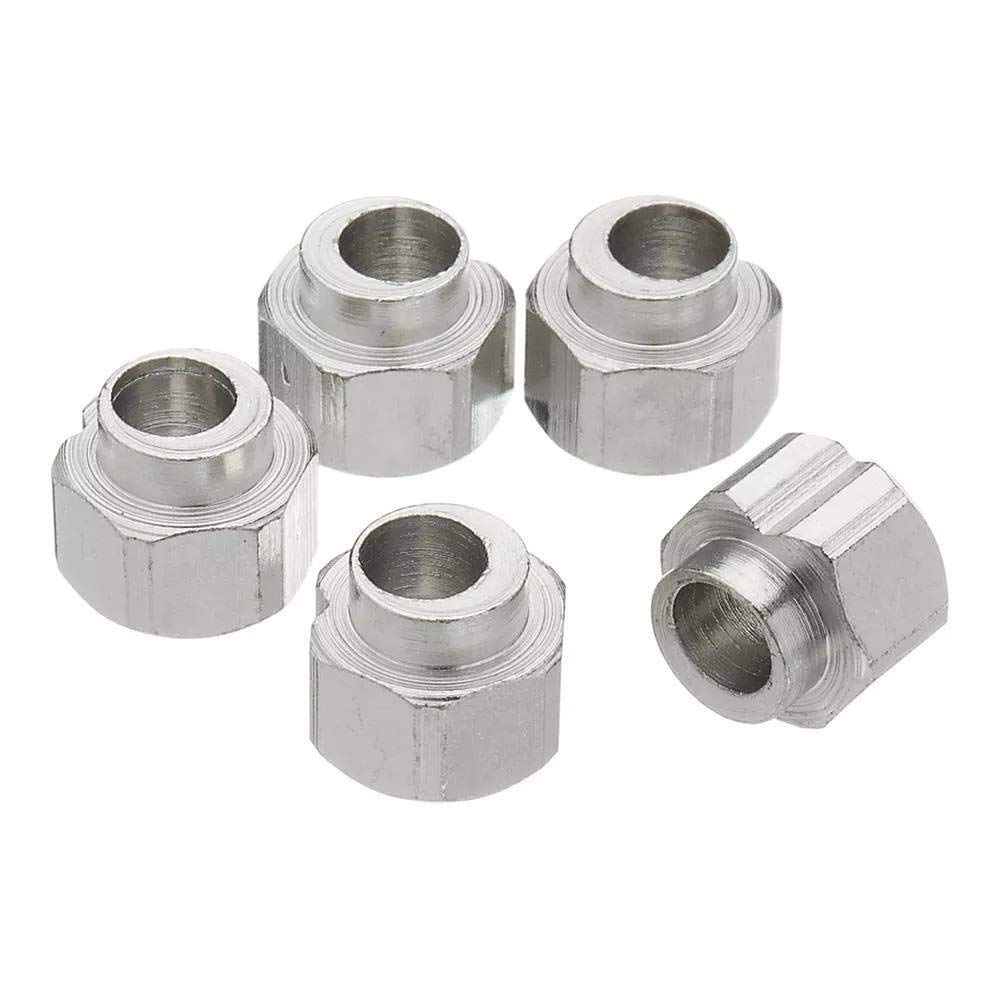 5mm 5PCS Stainless Steel Eccentric Spacers Nut for V Wheel - 3D Printer Accessories Kit | Compatible with Reprap, Aluminium Extruder & DIY 3D Printing Projects | Perfect for Z-axis Adjustment & Belt Tensioning