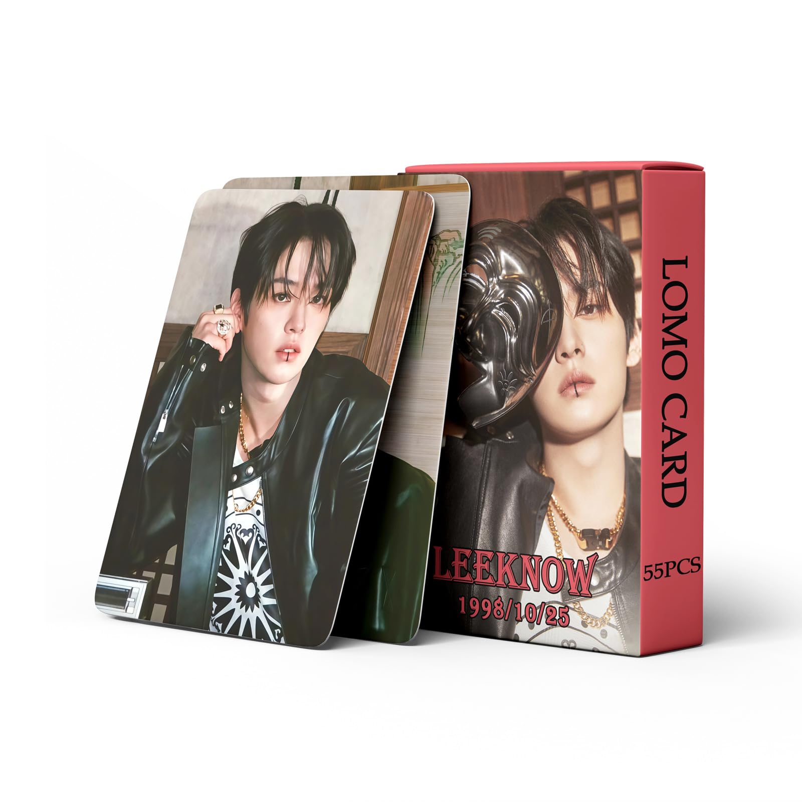 Stray Kids Photocards 55 PCS - Official Kpop Album Photo Cards Collection (Lee Know) - Perfect for Collectors, Fans & Kpop Merch Gifts | Display in Albums, DIY Projects & Fan Meetings