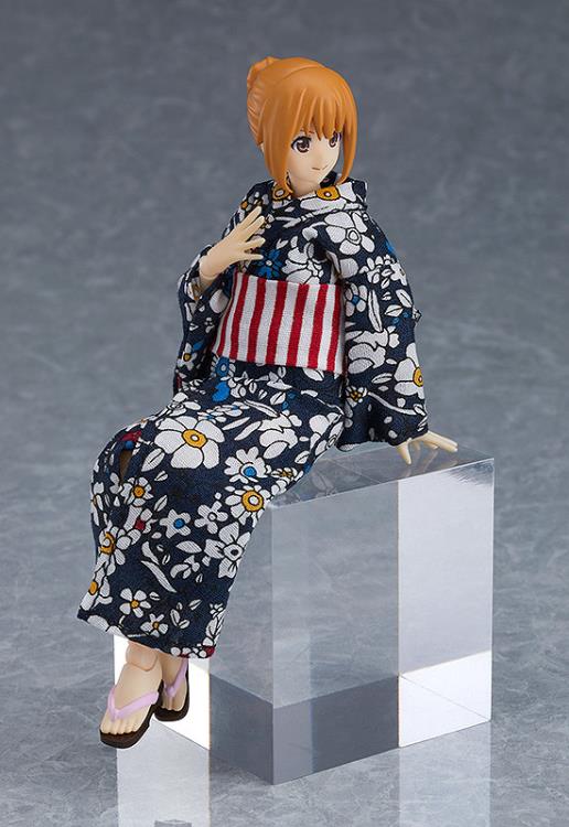 Figma #473 Female Yukata Outfit Body (Emily) - Anime Cosplay Costume for Conventions, Halloween & Photoshoots