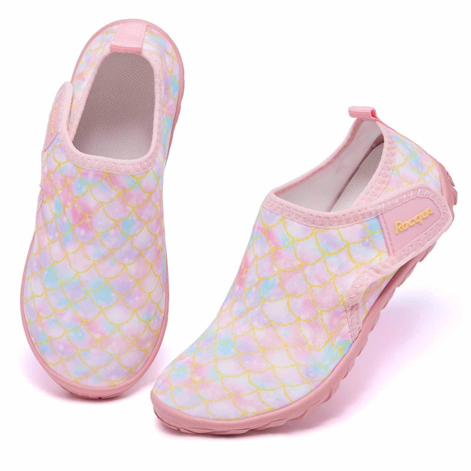 **Kids Water Shoes for Boys & Girls - Barefoot Swim Shoes Quick Dry Lightweight Aqua Shoes for Little & Big Kids - Perfect for Beach, Pool, Water Sports & Outdoor Activities**