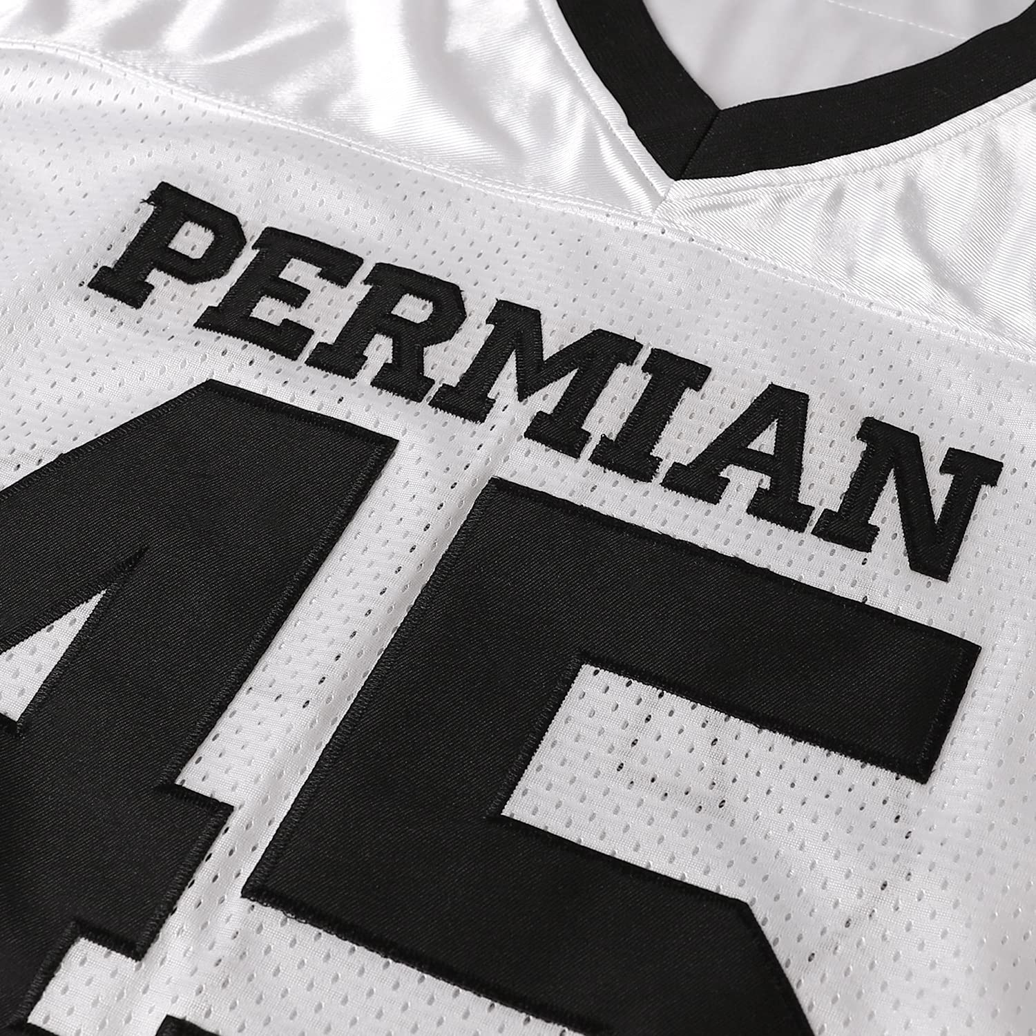 Boobie Miles Football Jersey - Official Friday Night Lights Replica Jersey in White & Black (Sizes S to XXXL) - Perfect for Game Day, Cosplay & Fan Events