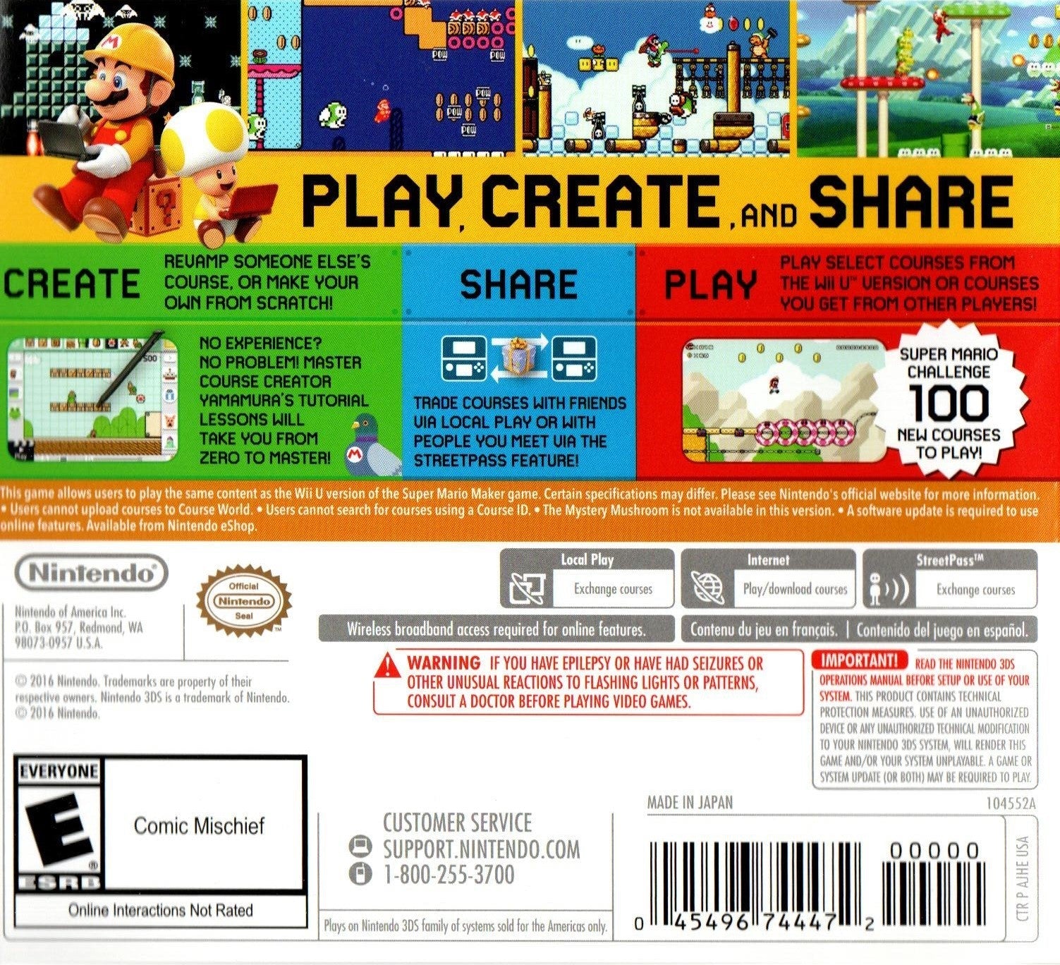 Super Mario Maker Game - Build & Play Custom Mario Levels for Nintendo Switch | Fun for Kids & Adults, Perfect for Family Game Nights & Creative Play